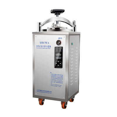 LCD de sterilisatorsteenkool van de laboratoriumstoom en Elektriciteit het Verwarmen