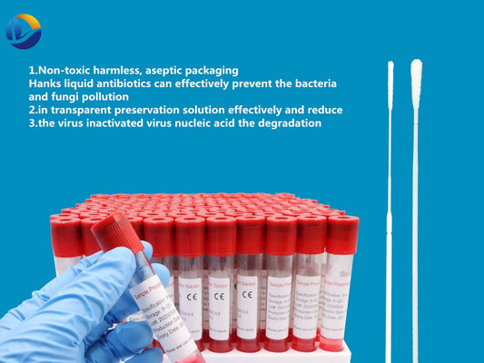 Mycoplasma het BloedmonsterReageerbuizen 4ml van Ureaplasma