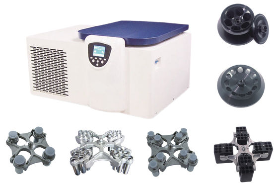 De gekoelde Desktop Met lage snelheid centrifugeert Maximumcapaciteit 4×500ml